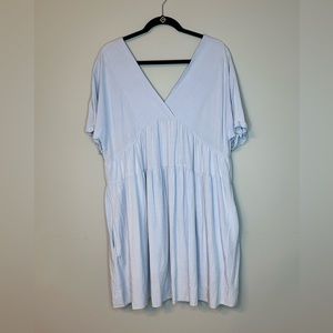 Worn once, light blue dress